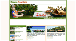 Desktop Screenshot of kerala-tourism.org